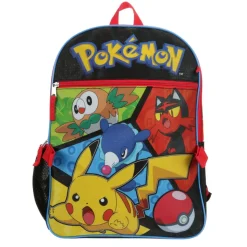 Pokemon Boys Pokemon 5 Piece Backpack Set