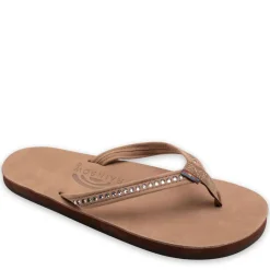 Rainbow Sandals Womens Crystal Collection Flip Flop Sandal