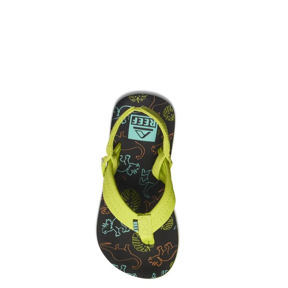Reef Boys Toddler-Little Kid Little Ahi Flip Flop Sandal