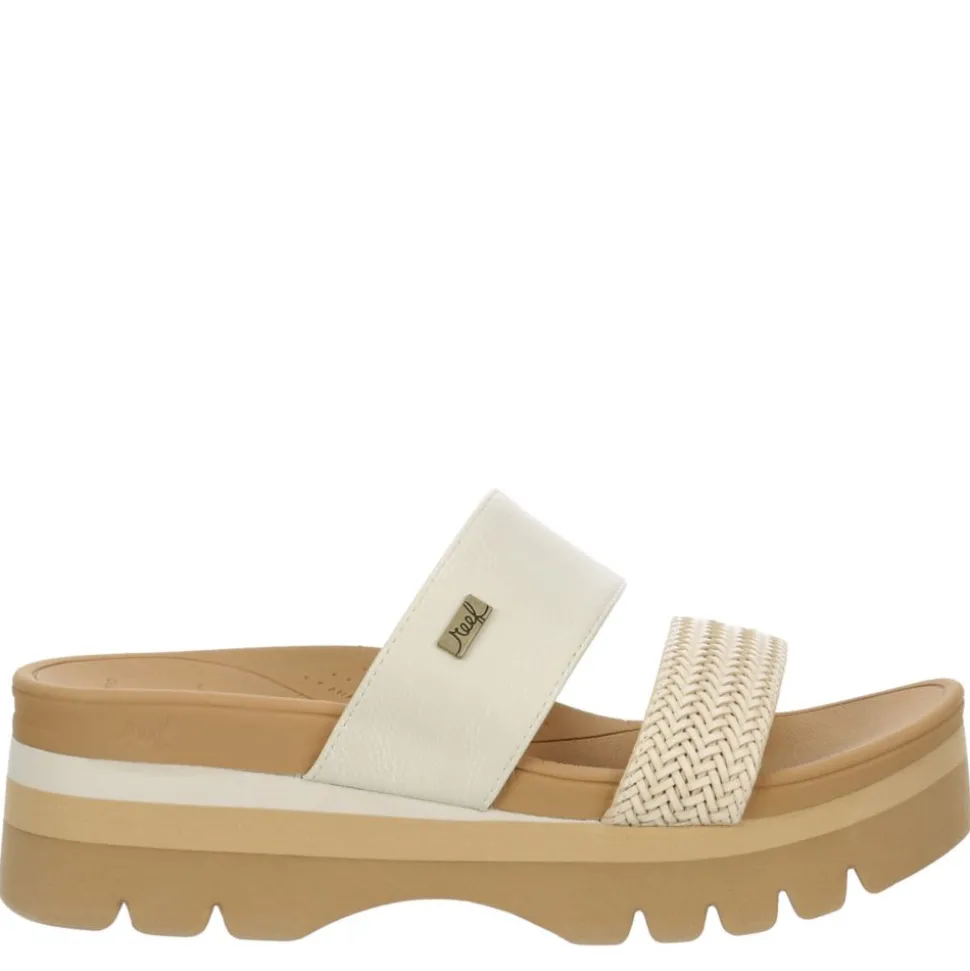 Reef Womens Banded Horizon 2.5 Slide Sandal