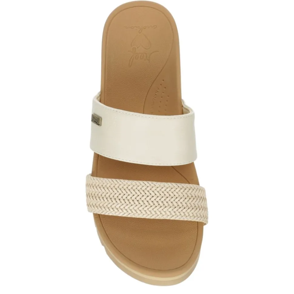 Reef Womens Banded Horizon 2.5 Slide Sandal