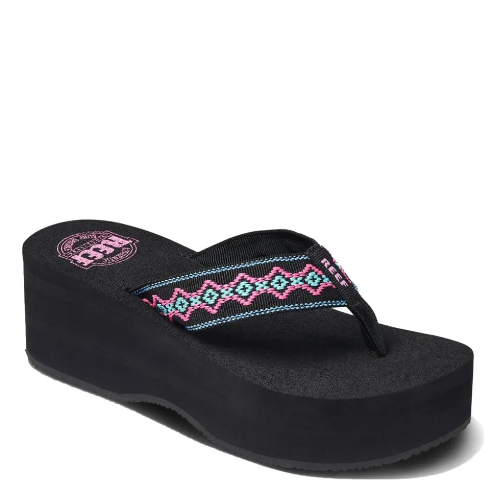 Reef Womens Sandy Hi Flip Flop Sandal
