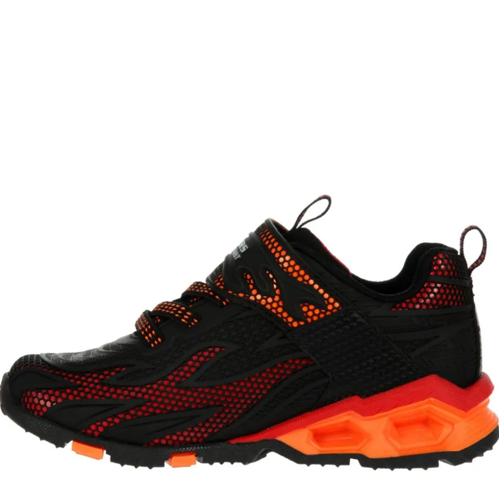 Skechers Boys Hydro Lights Heat Stripes Light Up Sneaker