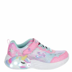 Skechers Girls Little Kid Unicorn Dreams Light Up Sneaker
