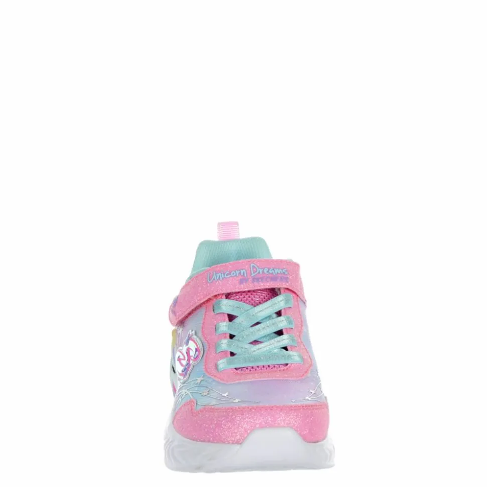 Skechers Girls Little Kid Unicorn Dreams Light Up Sneaker
