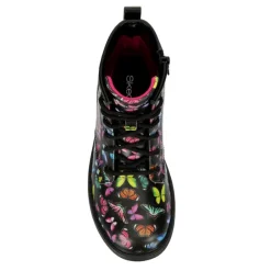 Skechers Girls Little-Big Kid Gravlen Combat Boot