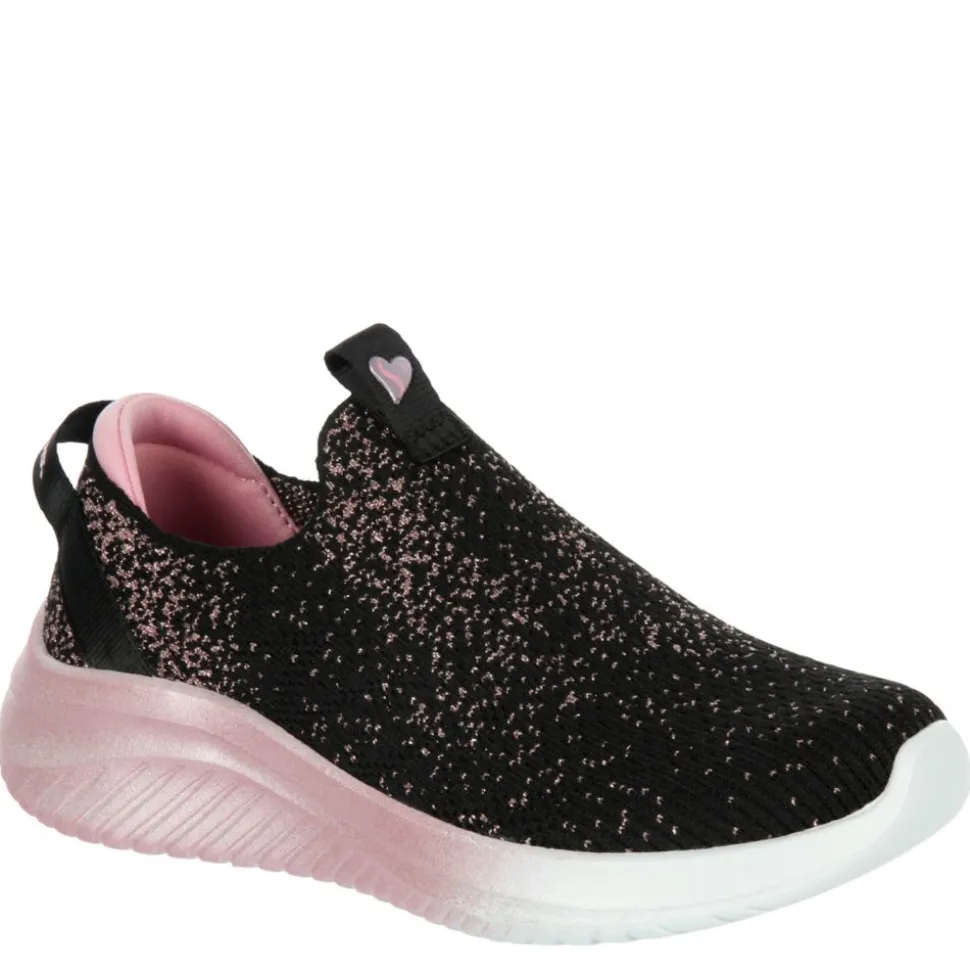 Skechers Girls Little-Big Kid Ultra Flex Slip On Sneaker
