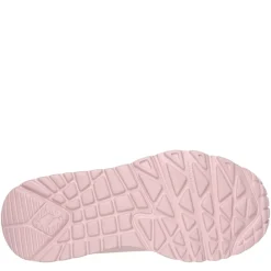 Skechers Girls Little-Big Kid Uno Lite James Gold Crown Sneaker
