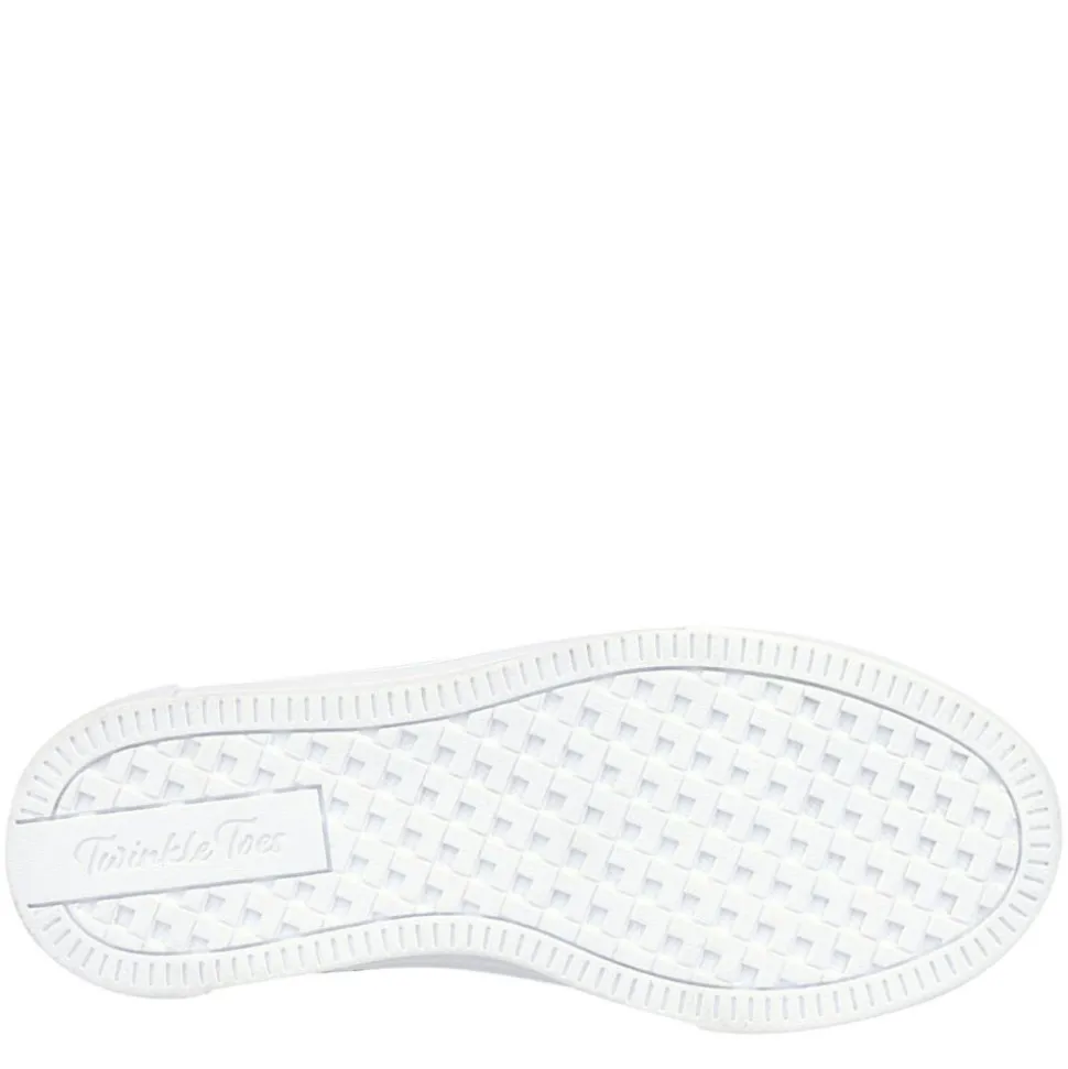 Skechers Girls Twinkle Sparks Flying Hearts Light Up Sneaker