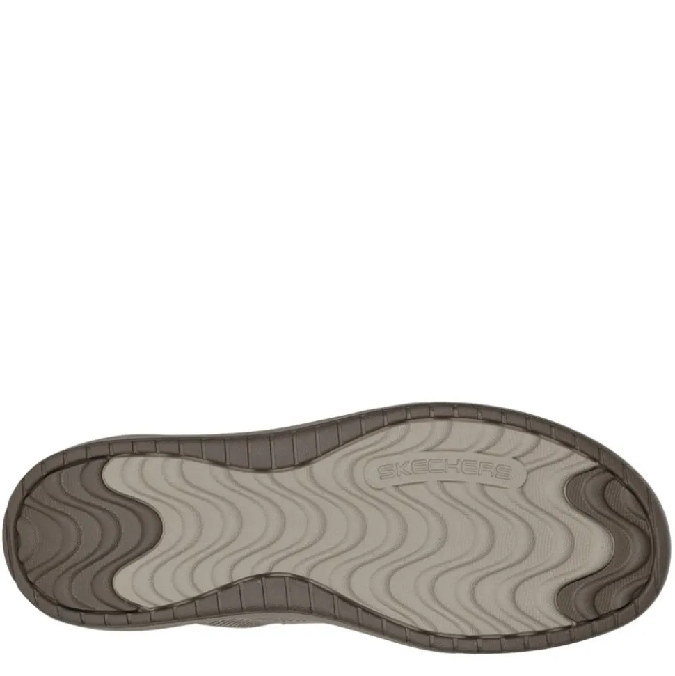 Skechers Mens Arch Fit Melo Slip On Sneaker