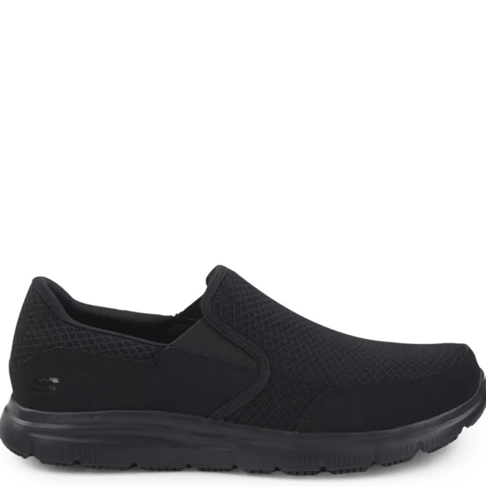 Skechers Mens Mcallen Slip Resistant Work Shoe