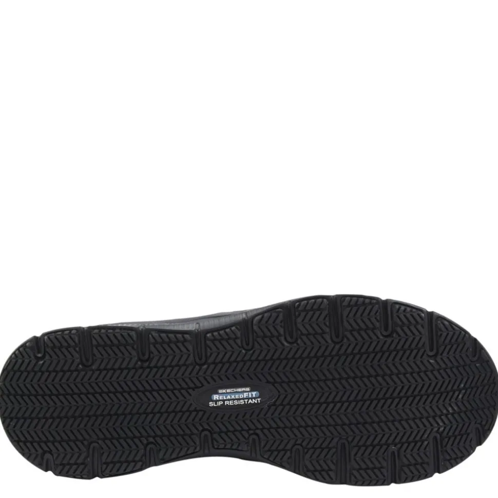 Skechers Mens Mcallen Slip Resistant Work Shoe