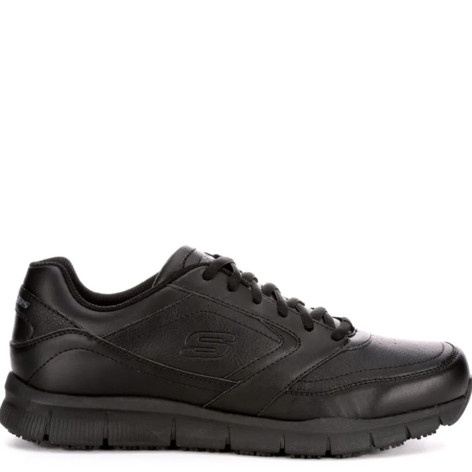 Skechers Mens Nampa Slip Resistant Work Shoe