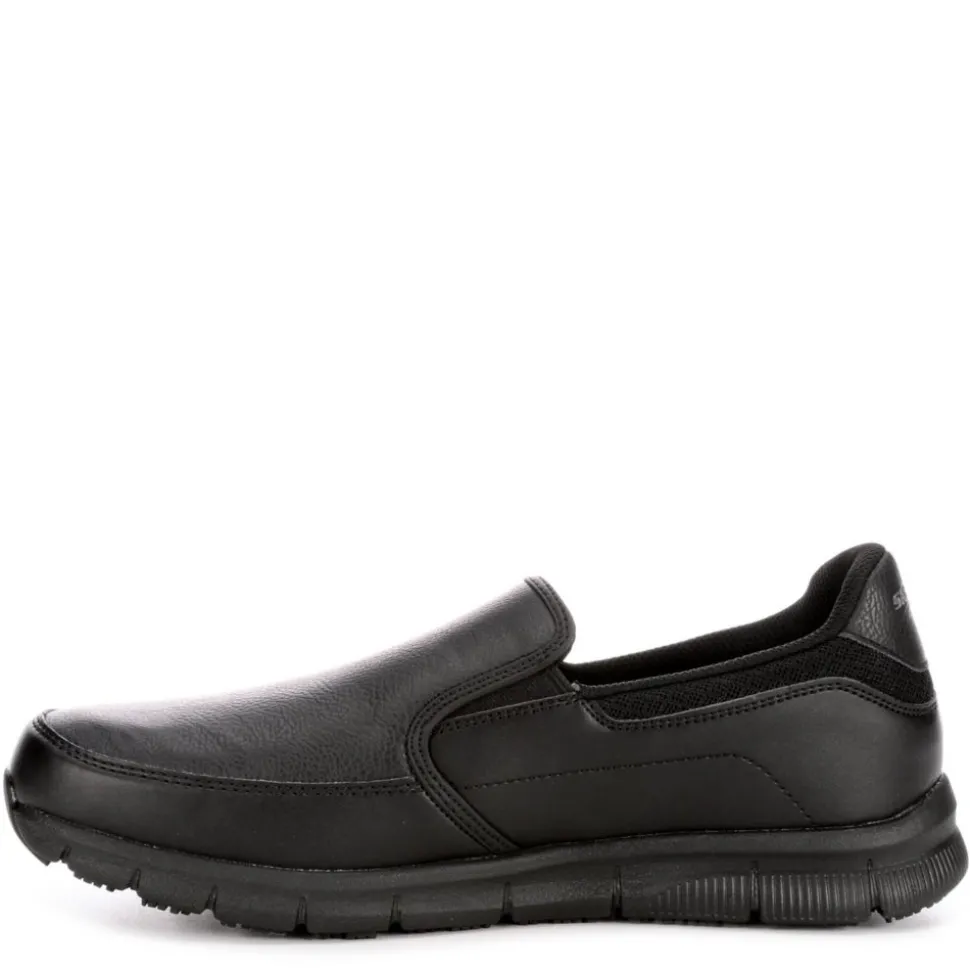 Skechers Mens Nampa-Groton Slip Resistant Work Shoe