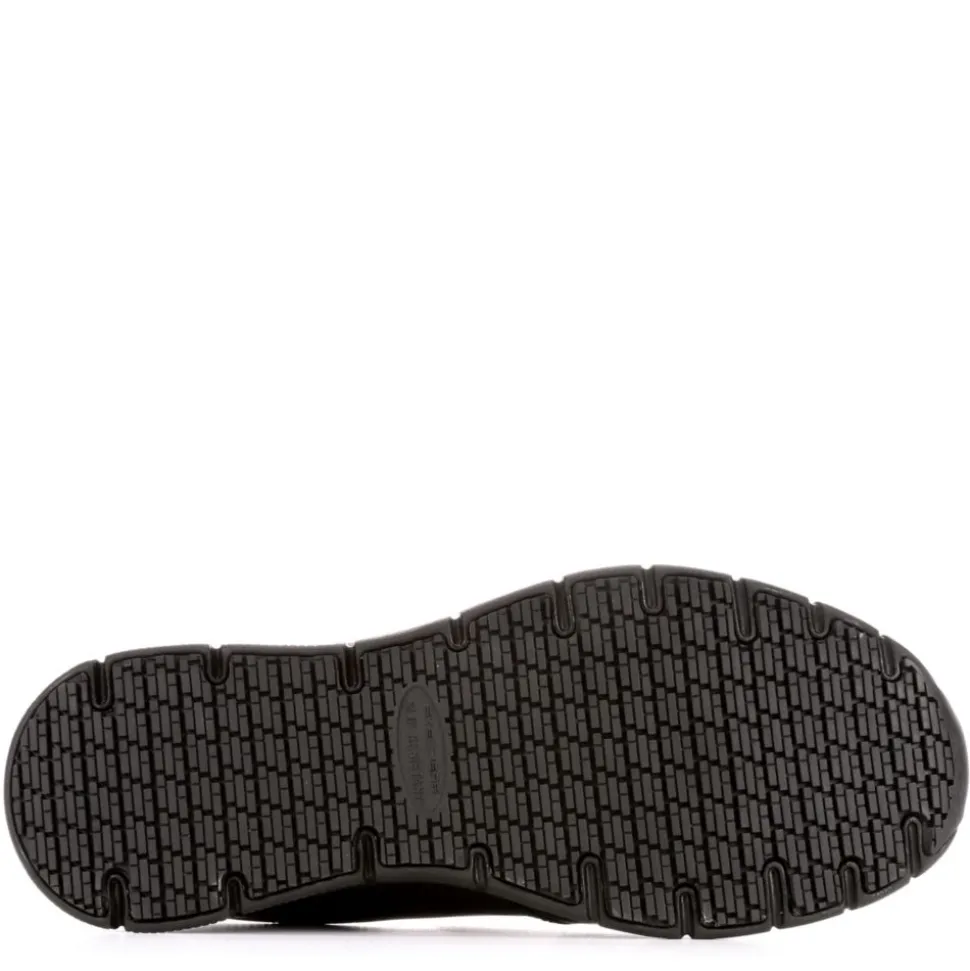 Skechers Mens Nampa-Groton Slip Resistant Work Shoe