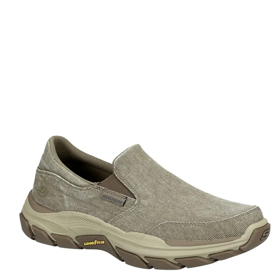 Skechers Mens Respected Slip On Sneaker