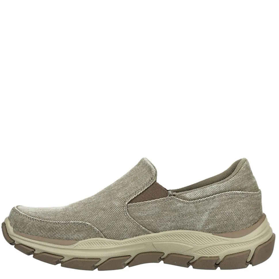 Skechers Mens Respected Slip On Sneaker