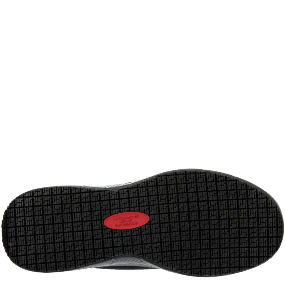 Skechers Mens Slip-Ins Summits Colsin Slip Resistant Work Shoe