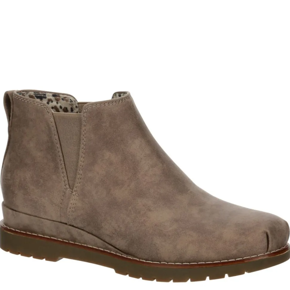 Skechers Womens Chill Wedge Ankle Boot