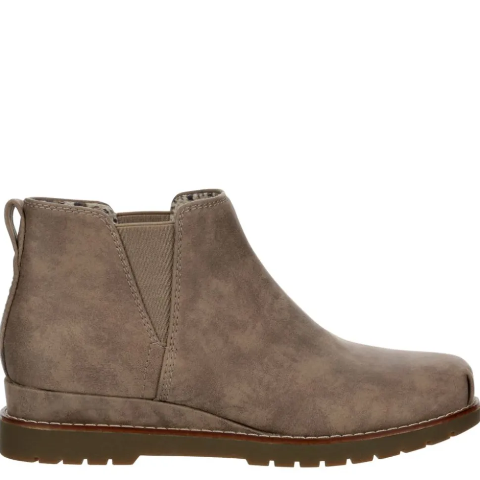Skechers Womens Chill Wedge Ankle Boot
