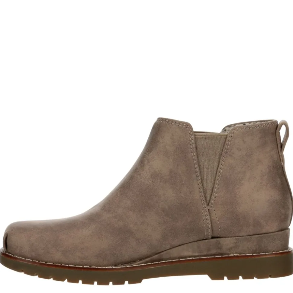 Skechers Womens Chill Wedge Ankle Boot