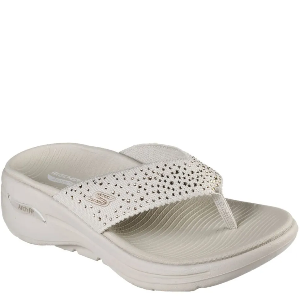 Skechers Womens Dazzle- Arch Fit Flip Flop Sandal