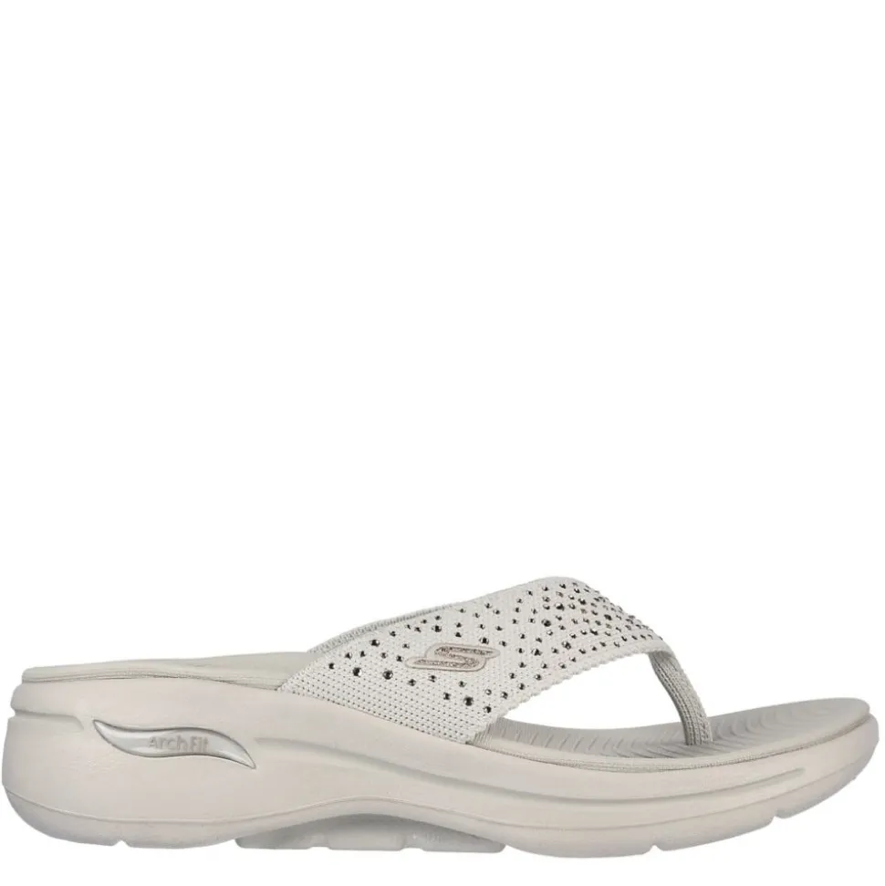 Skechers Womens Dazzle- Arch Fit Flip Flop Sandal