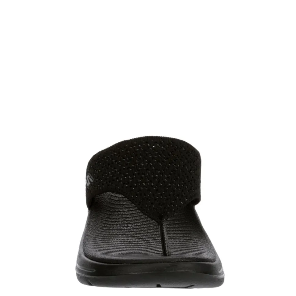 Skechers Womens Go Walk - Arch Fit Flip Flop Sandal