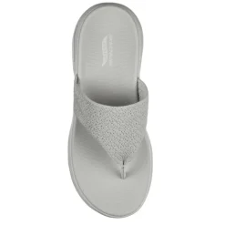 Skechers Womens Go Walk - Arch Fit Flip Flop Sandal