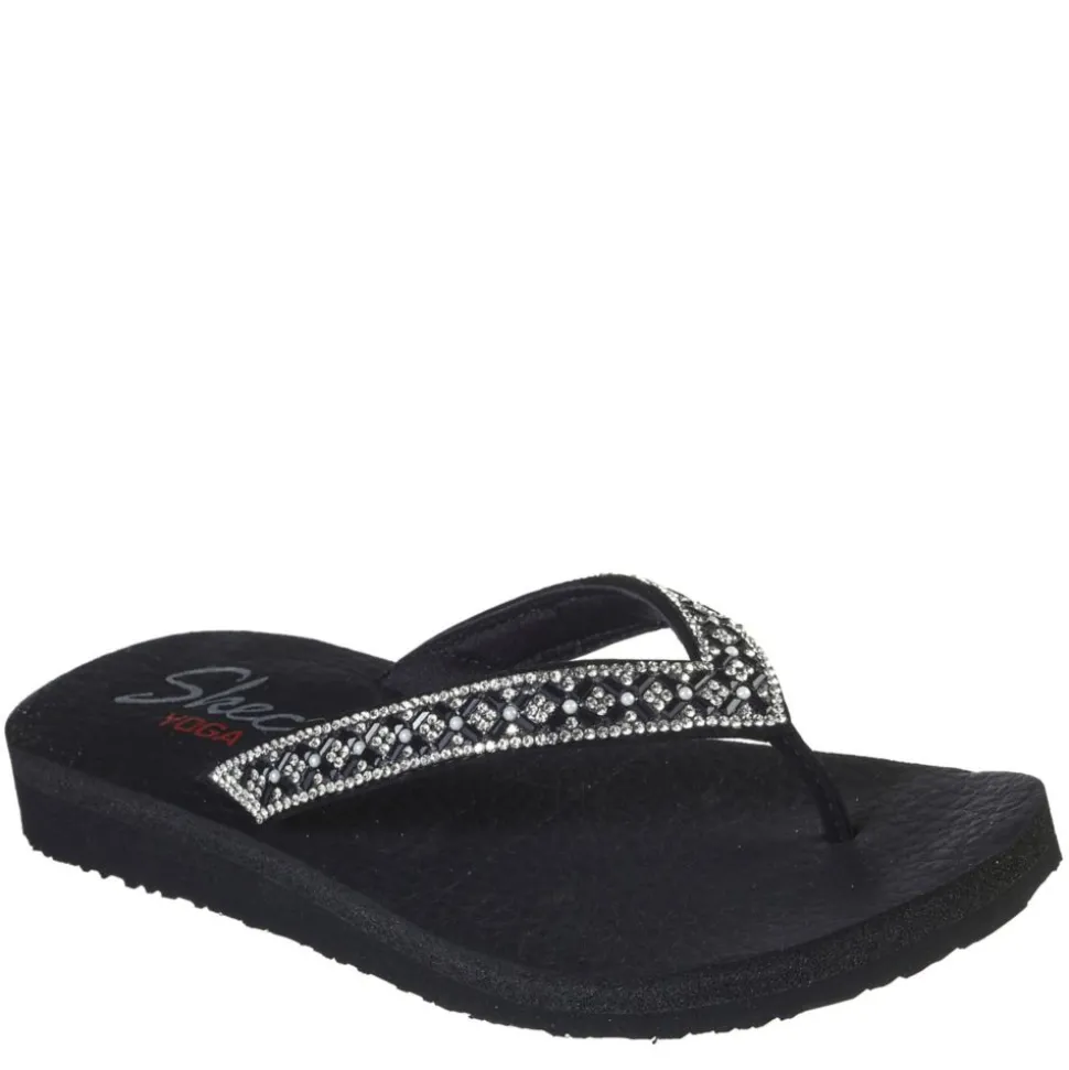 Skechers Womens Lotus Bae Flip Flop Sandal