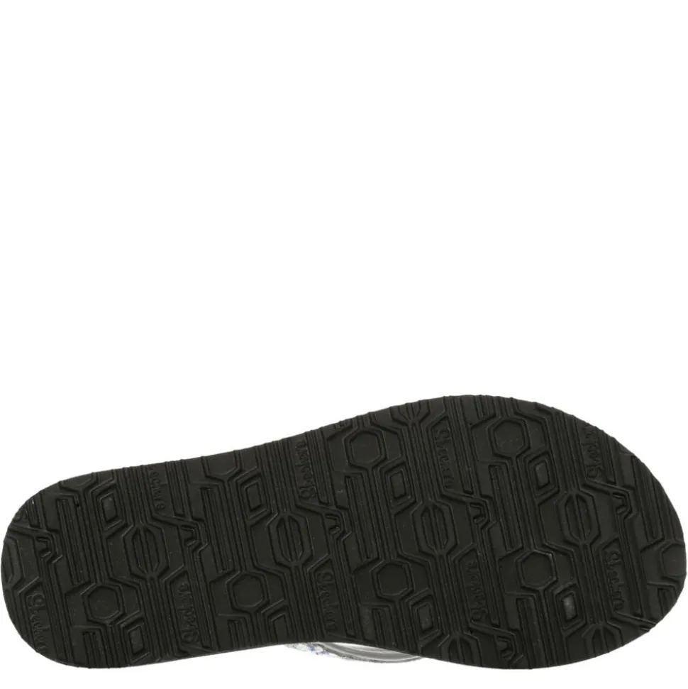 Skechers Womens Love Letter Flip Flop Sandal