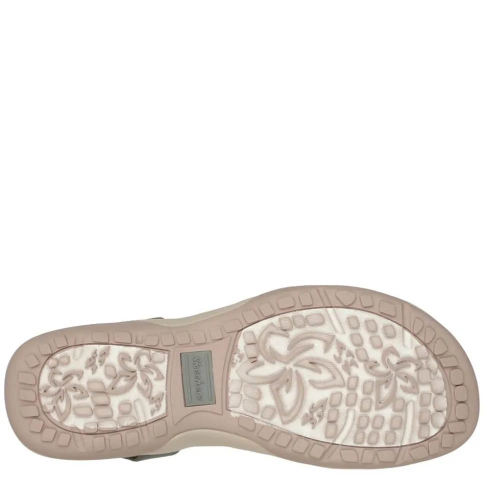 Skechers Womens Reggae Slim Takes Two Womens Sandal