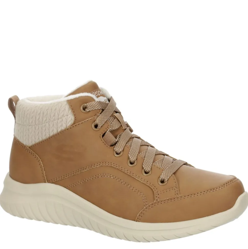 Skechers Womens Ultra Flex 2.0 Lace Up Boot