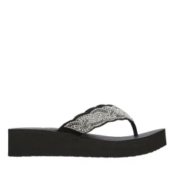 Skechers Womens Vinyasa - Happy Pearl Flip Flop