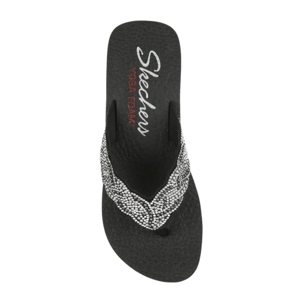 Skechers Womens Vinyasa - Happy Pearl Flip Flop