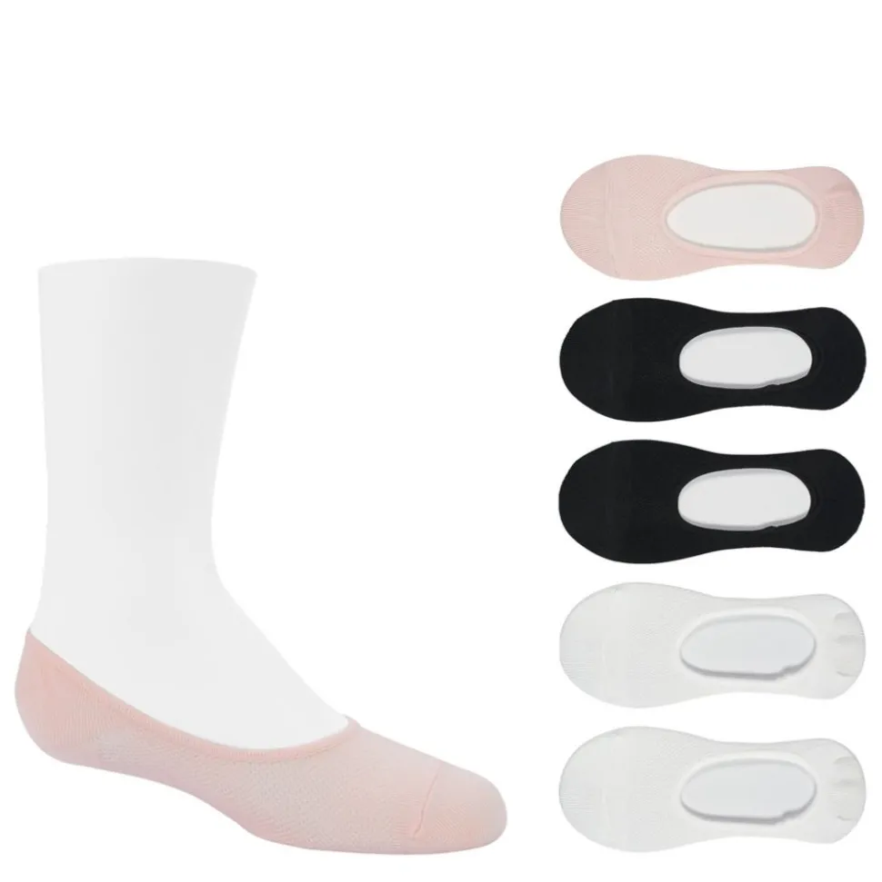 Sof Sole Girls Solid Liner Socks 5 Pairs