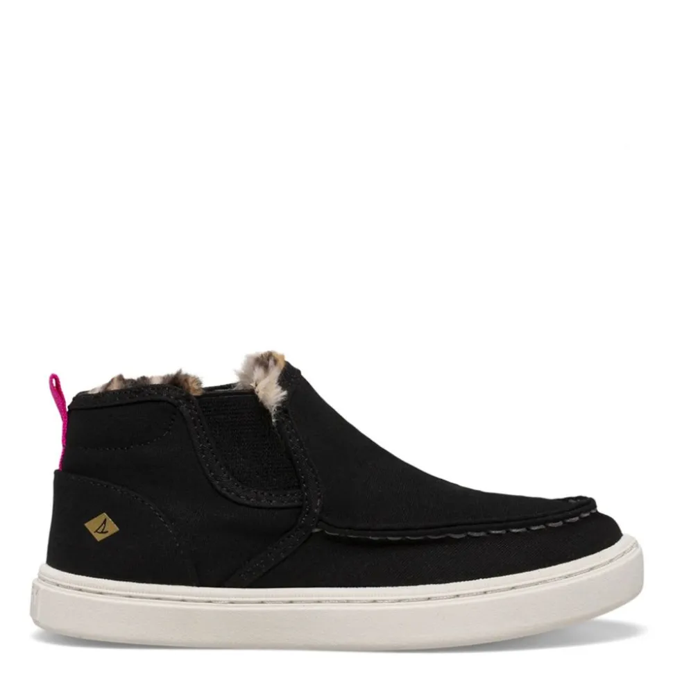 Sperry Girls Little-Big Kid Salty Mid Cozy Fur Boot
