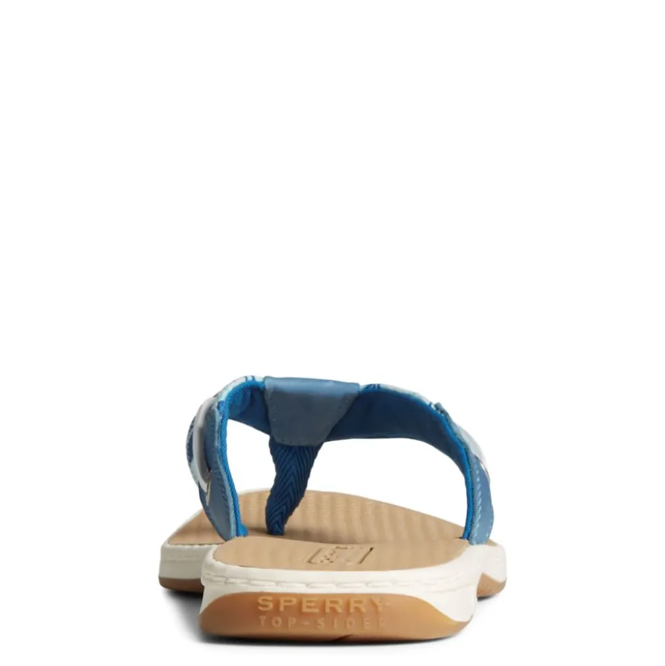 Sperry Womens Seafish Print Flip Flop Sandal