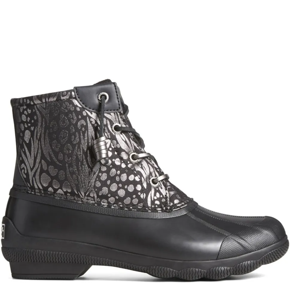 Sperry Womens Syren Gulf Metallic Animal Duck Boot