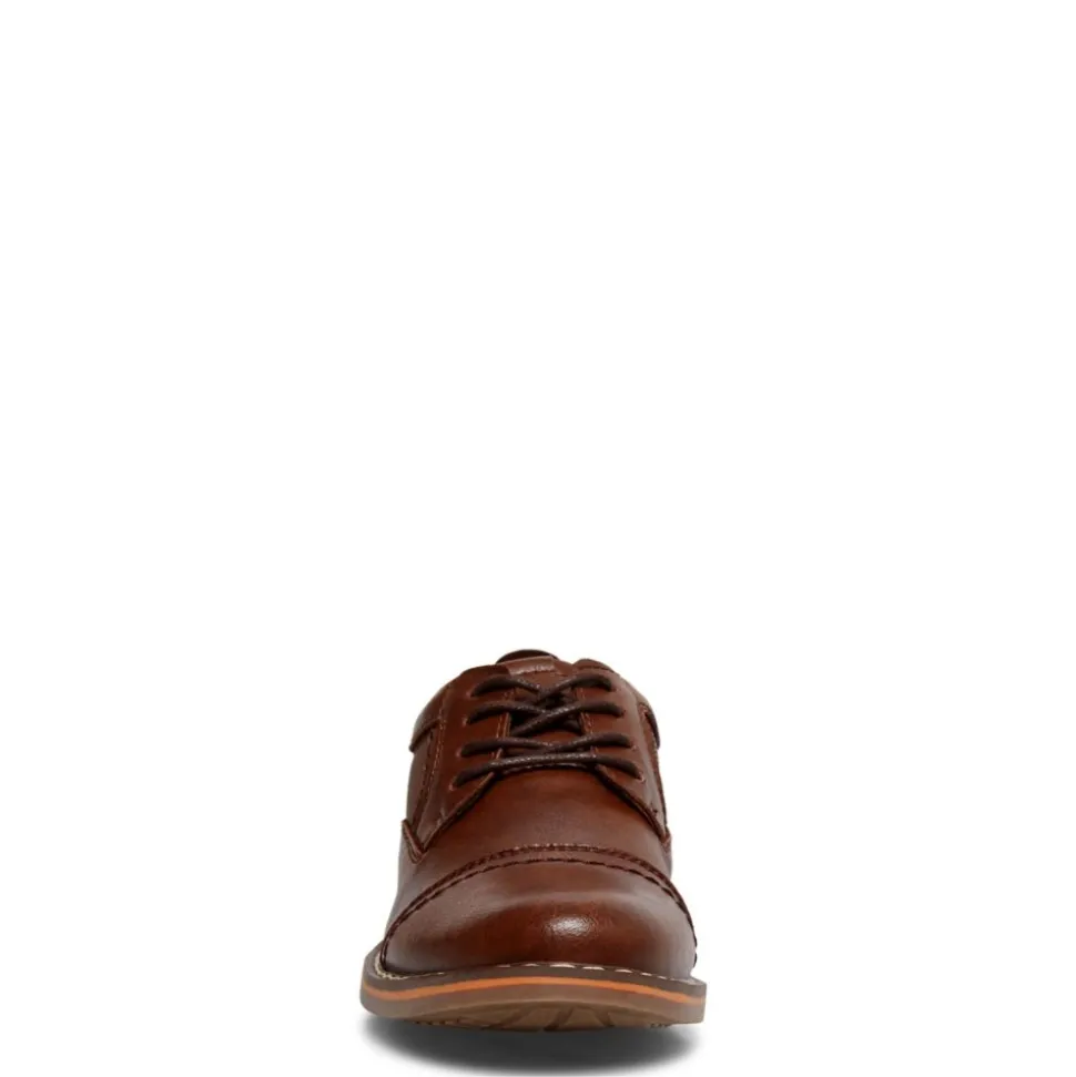 Steve Madden Boys Little-Big Kid Boliverr Dress Shoe