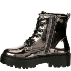 Steve Madden Girls Little-Big Kid Jrockk Combat Boot