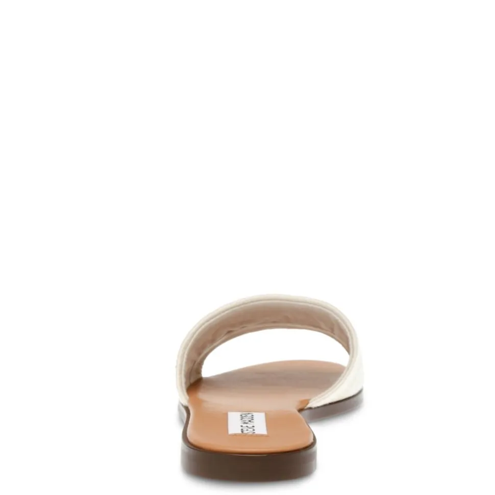 Steve Madden Womens Knox Flat Slide Sandal