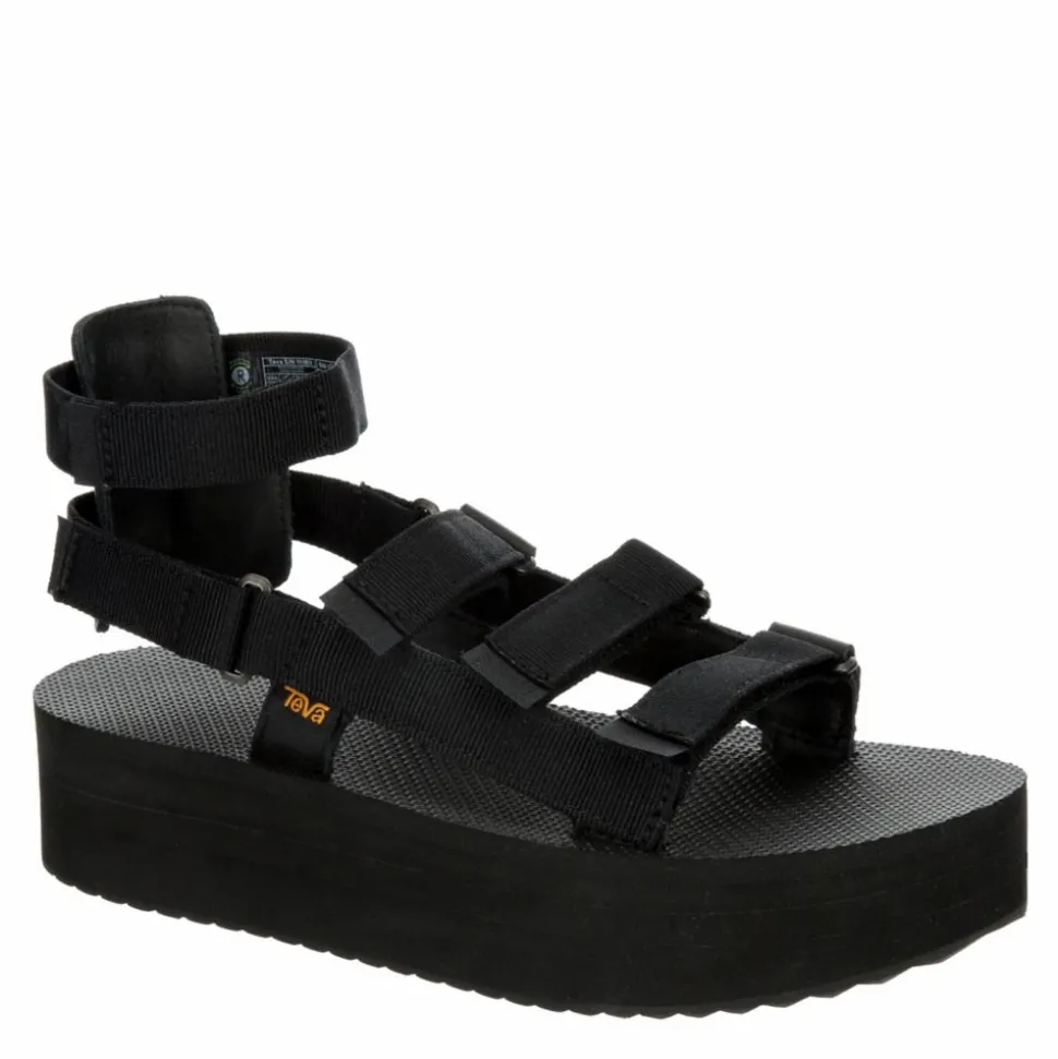 Teva Womens Flatform Mevia Platform Sandal