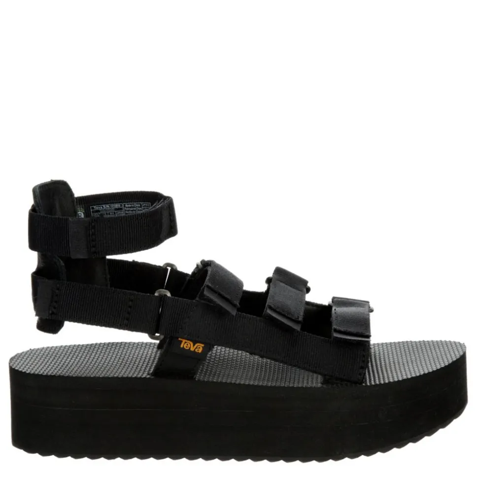 Teva Womens Flatform Mevia Platform Sandal