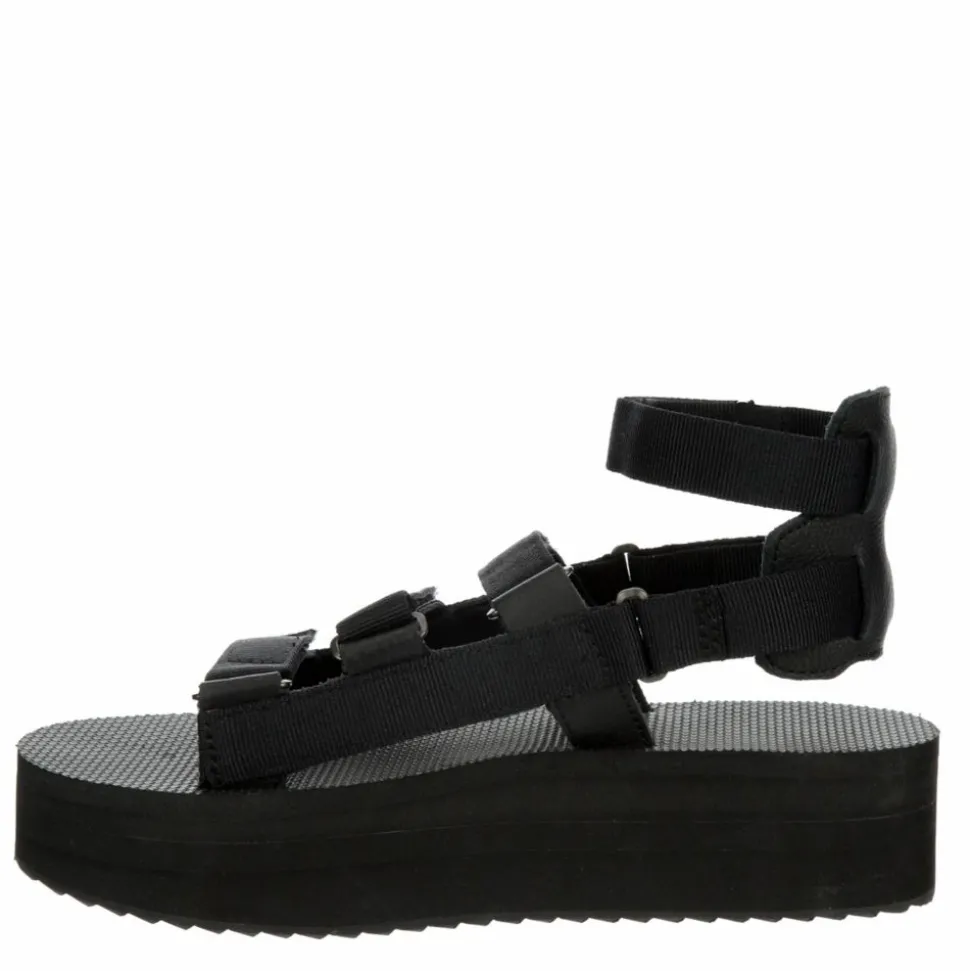 Teva Womens Flatform Mevia Platform Sandal