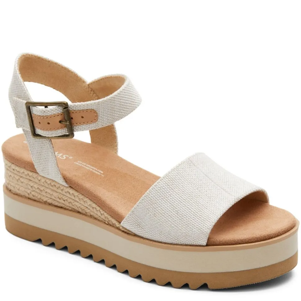 Toms Womens Diana Wedge Sandal