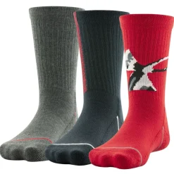 Under Armour Boys Phenom Crew Socks 3 Pairs
