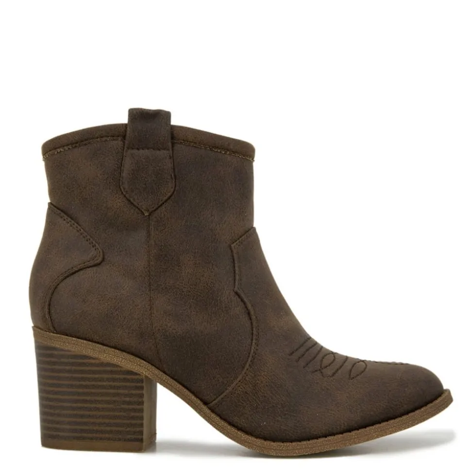 Unionbay Womens Cowgal Ankle Boot