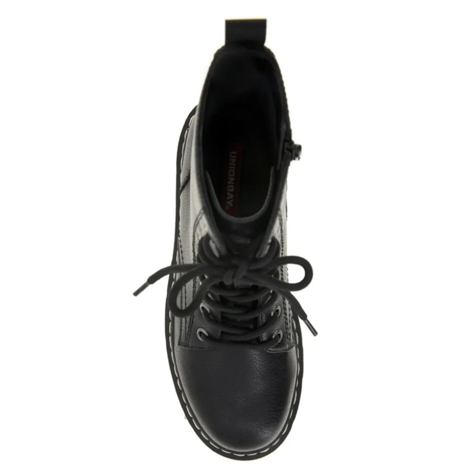 Unionbay Womens Lester Combat Boot