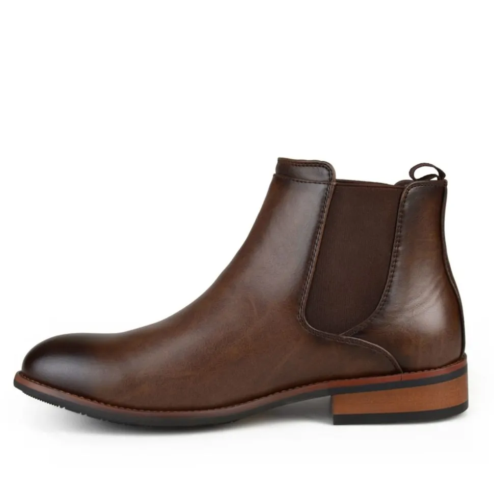 Vance Co Mens Landon Chelsea Boot